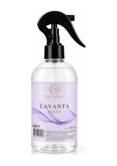 Oda Kokusu Sprey Lavanta Kalıcı Oda Parfümü 500 Ml