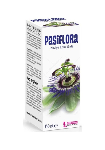 Ledapharma Pasiflora Sıvı Takviye Edici Gıda Şurup 150  ML