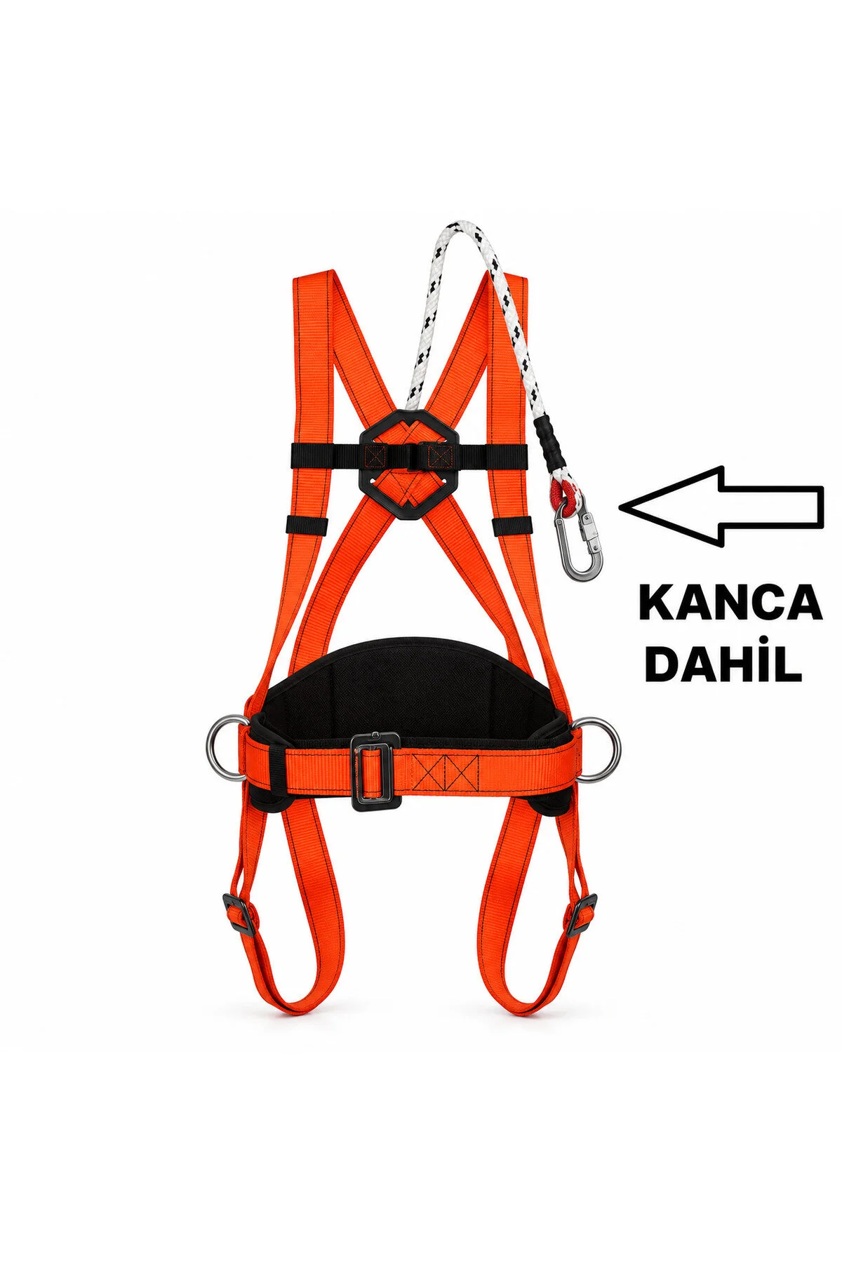 Emniyet Kemeri Bel Destekli Kanca Dahil