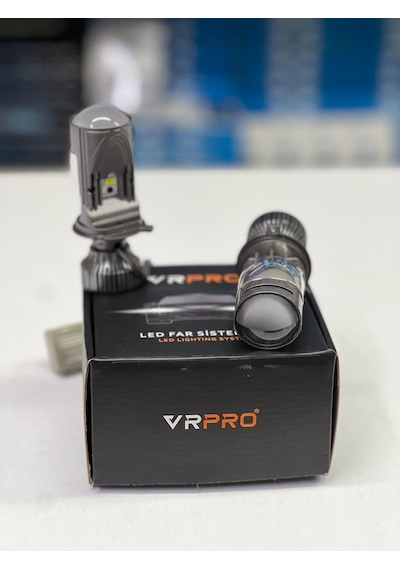 Vr Pro H4 Grand Lens Mercek Yüksek Işık Şimşek Etkili 12v 24v