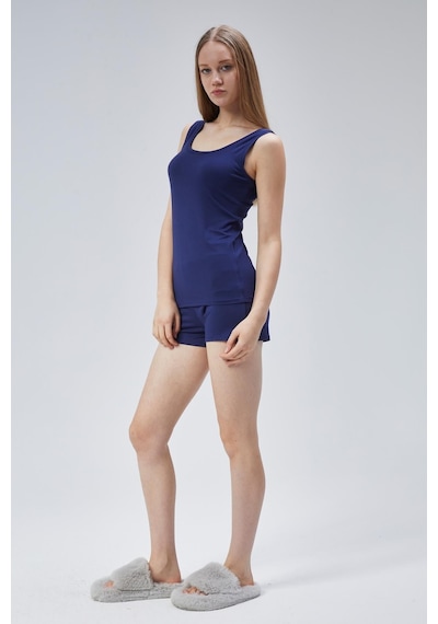 Penyebizden Extra Yumuşak Viskon Şort Home&beach-lacivert