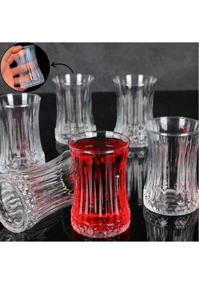 Paşabahçe 42901 Elysia Çay Bardak 6 Adet Şeffaf