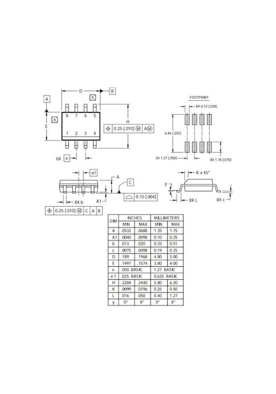 Ir2108 Smd Mosfet Sürücü Entegresi Soic-8