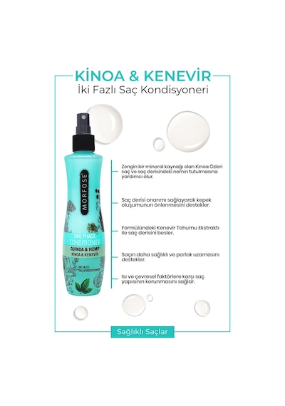 Morfose Çift Fazlı Kinoa İçeren Fön Suyu 240 Ml
