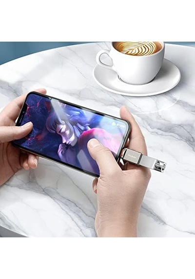 Usb-a 3.0 To Lightning Otg Convertor, Gri