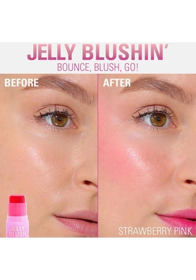 Revolutıon Jelly Lıp&cheek Straw Pınk Blush Stıck