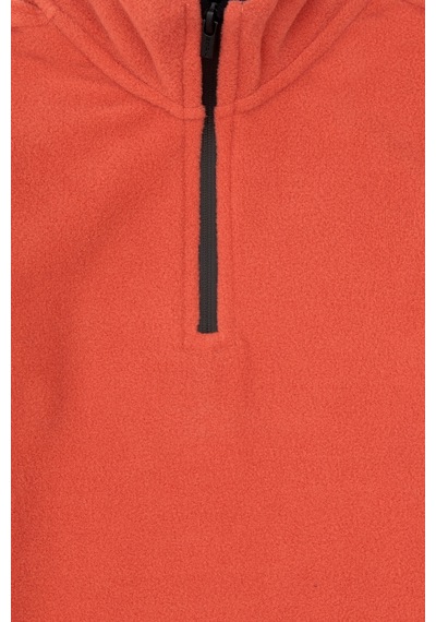 U.S. Polo Assn. Erkek Çocuk Gül Kurusu Fermuarlı Yaka Sweatshirt 50313841-VR026