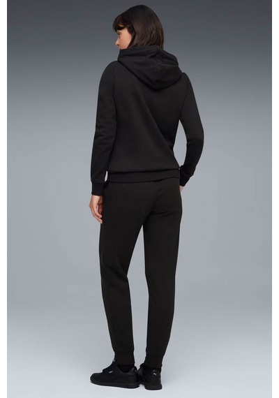 Puma Hooded Sweat Suit Siyah Kadın Alt-üst Takım 688162-01 Siyah
