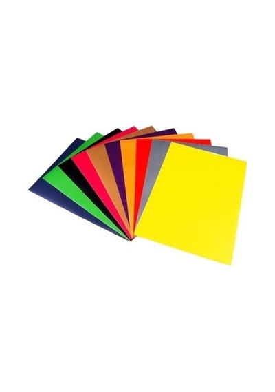 Fon Kartonu Rulo 10 Renk 48x68 Cm 298703 Tek Renk