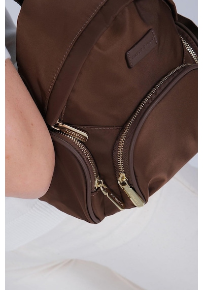 Silver Polo Sp1208 Kadın Sırt Çantası Saten Kahve-kahve