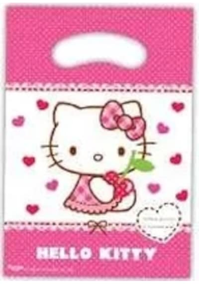 Hello Kitty 6 Lı Hediye Poşeti