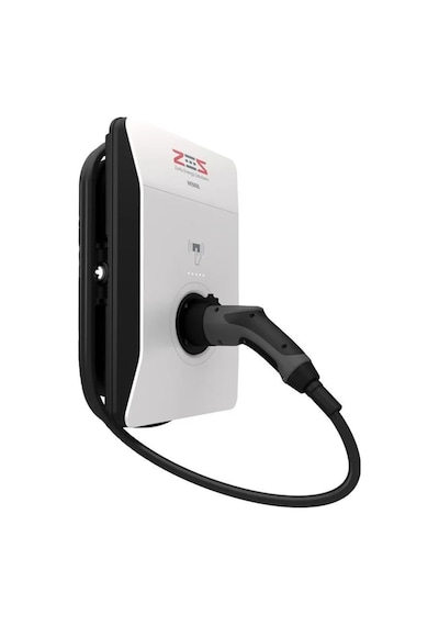 Zes Evc04 22 Kw 5 M. Kablolu Kare Kasa Elektrikli Araç Şarj İstasyonu