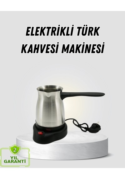 Hubrendy Tekno 800w Paslanmaz Elektrikli Cezve Gizli Rezistans Ve Ergonomik Kulp 6430681