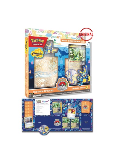 Pokémon Tcg 2024 Dünya Şampiyonası Destesi Fernando Cifuentes 60 Kart Orijinal Set Koleksiyonluk Öze
