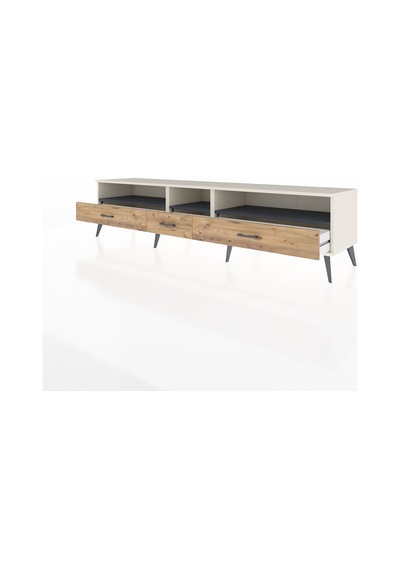 Hyperion Tv Ünitesi 3 Raflı 3 Çekmeceli 220x44x51 Aytaşı-antrasit/çam Antrasıt/atlas Çam - Aytası Hyperion Tv Ünitesi 3 Raflı 3 Çekmeceli 220x44x51 Aytaşı-antrasit/çam Antrasıt/atlas Çam - Aytası