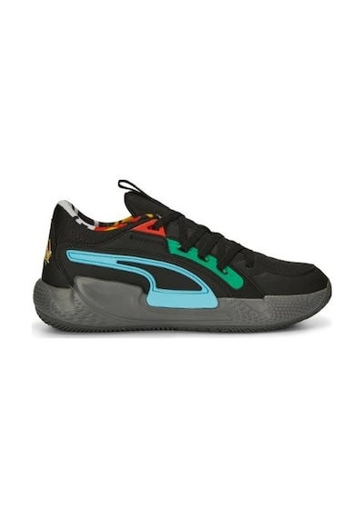 Puma Court Rider Chaos Block Party Erkek Siyah Spor Ayakkabı 37826501 I-25 001