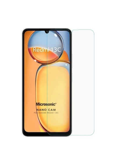 Tonex Redmi 13c Uyumlu Temperli Cam 9h Sertlik 2.5d Ekran Koruyu