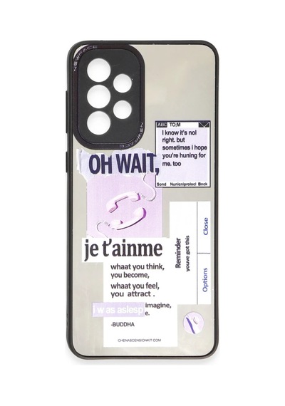 Samsung Uyumlu  Galaxy A73 5g Kılıf Mirror Desenli Kapak - Mirror - 4