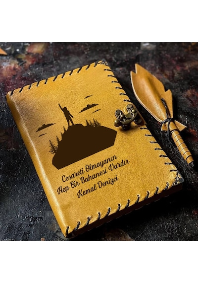 Cesareti Olmayanın Bahanesi Vardır Deri Defter