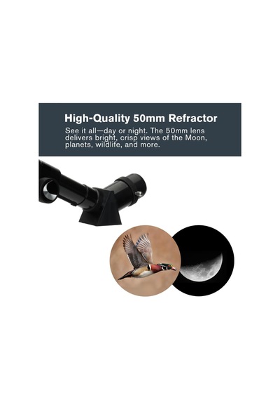 21038 Travel Scope 50 Portable Teleskop