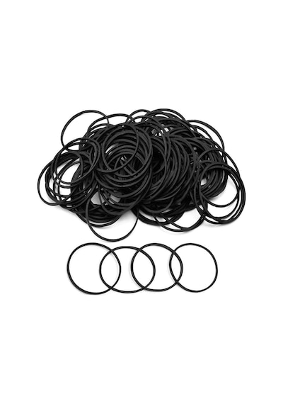 Ekoset Siyah Paket Ambalaj Toka Para Lastiği 40Mm 1Kg