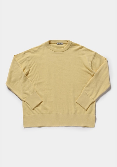 Colin's Colins Regular Fit Yuvarlak Yaka Düz Kadın Sari Kazak Cl1081242 Q1.v2 Lyl Light Yellow