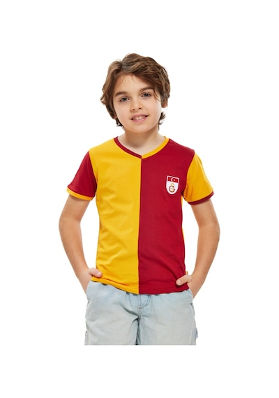Gsstore Galatasaray Çocuk Metin Oktay T-shirt Xyz Sarı - Kırmızı