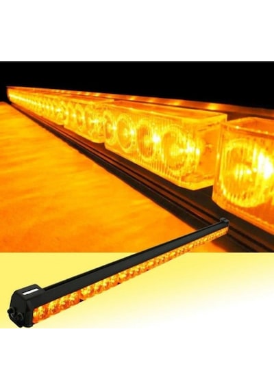 Ahmet Otomotiv 90cm Sarı Bar Çakar Led Lamba Off-road-tır-kamyon 12v-24v