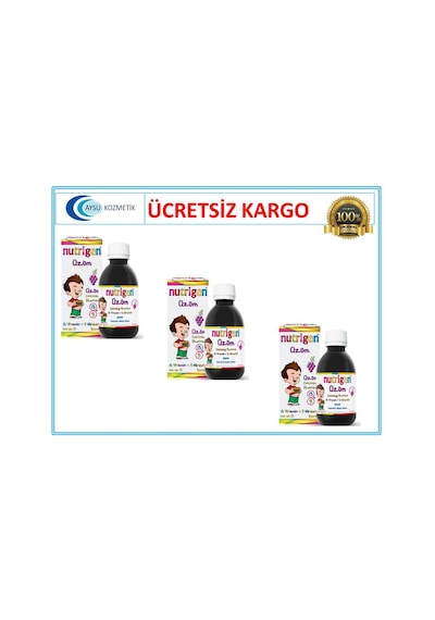 Nutrigen Üzüm Şurup 200 Ml 3'Lü Paket Nutrigen Üzüm Şurup 200 Ml 3'Lü Paket