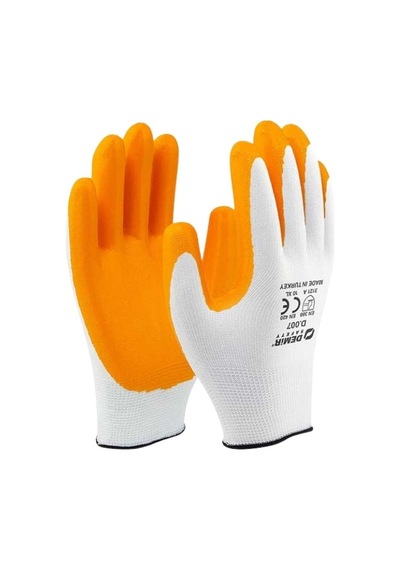 Demir Safety D.007 Sarı Nitril Eldiven - No: 10 - X 12 Adet Çok Renkli