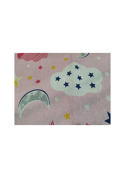 Anne Kuşaklı Emzirme Önlüğü 100x75 Cm Renkli Ve Desenli Emzirme Örtüsü % 60 Pamuklu % 40 Polyester 493 Pembe