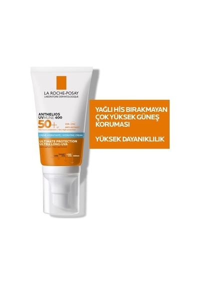 La Roche Posay Anthelios Uvmune 400 Hydrating Cream SPF50+ 2 x 50 ML