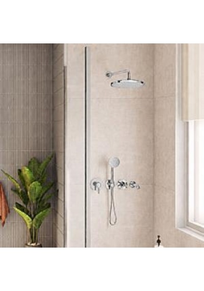 Vitra Origin Classic Ankastre Duş Seti, 8 Parça, Krom Diğer