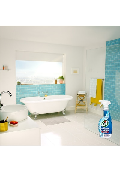 Cif Power & Shine Banyo Temizleyici Sprey 12 x 750 ML