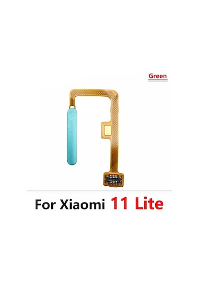 Xiaomi Uyumlu Mi 11 Lite Home Parmak Izi Okuyucu Tuş Filmi