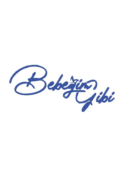 Bebeğim Gibi Araba Sticker 17x17 Cm Mavi