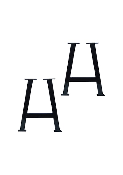 CVTdesign Metal Sehpa Ayakları Ahşap Masif Kütük Orta Sehpa Ayağı Ayak Seti