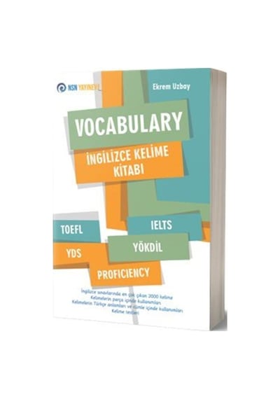 Vocabulary - İngilizce Kelime Kitabı / Ekrem Uzbay