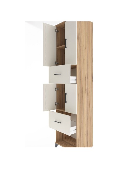 Hyperion Dolap 3 Raflı 2 Çekmeceli 4 Kapaklı 60x44x243 Çam-ay... Çam Hyperion Dolap 3 Raflı 2 Çekmeceli 4 Kapaklı 60x44x243 Çam-ay... Çam