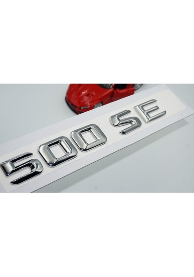 500 Se Bagaj Krom Metal 3m 3d Yazı Logo Uyumlu