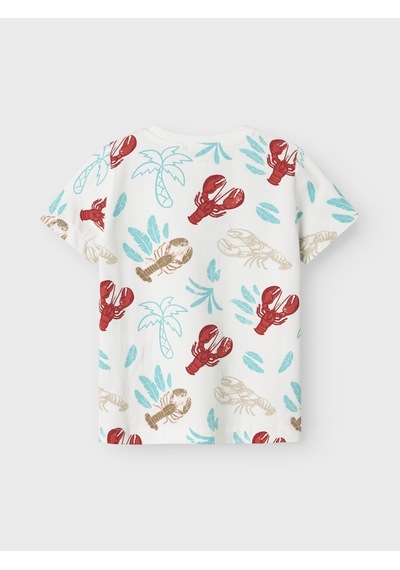 Name It Nmmfelen Ss Top Erkek Çocuk T-shirt 13241293 Cloud Dancer