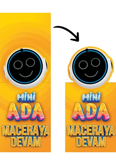 Mini Ada Kitap Ayracı