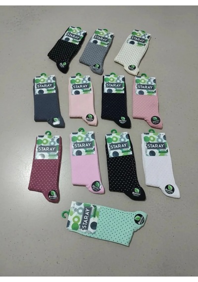 Efemicgiyimstore Bambu Bayan Karışık Renkli Dikişsiz Mevsimlik Uzun Çorap 12'li Paket Çok Renkli Efemicgiyimstore Bambu Bayan Karışık Renkli Dikişsiz Mevsimlik Uzun Çorap 12'li Paket Çok Renkli