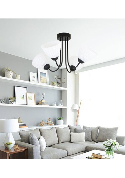Özel Tasarım Kıvrımlı Model Modern Avize B