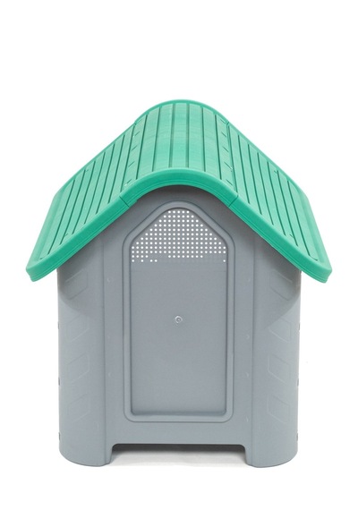 Missidea Brave Paws Plastik Köpek Kulübesi 85x71x66 Cm Yeşil