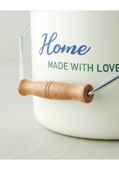 English Home With Love Emaye Bakraç 20 Cm Lacivert