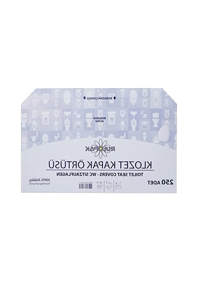 Klozet Kapak Örtüsü, Rulopak R-2613 Açık Ahşap