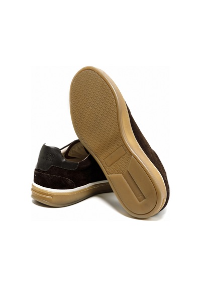 Sneaker Günlük Erkek Diğer Mo-26550a001-26550 Giuseppe Mengoni Kahve Süet Kahverengi