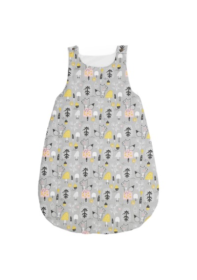 Esma Bebe Uyku Tulumu Minnak Sincap Desenli/0-12 Ay