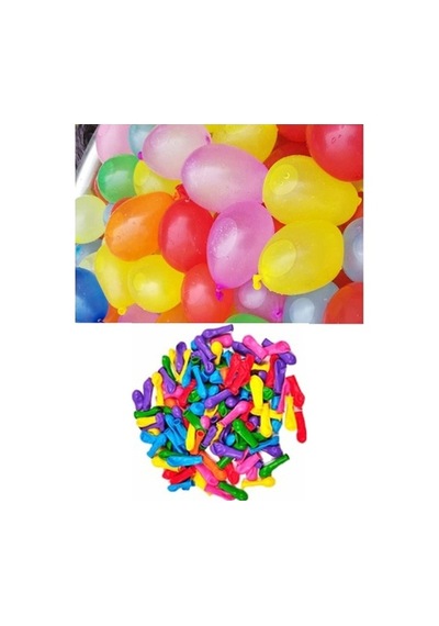 Kikajoy Su Balonu Çok Küçük Balon 500lü Çok Renkli